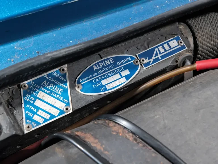 1971 Alpine A110 (1963-1977) - Image 23 of 31