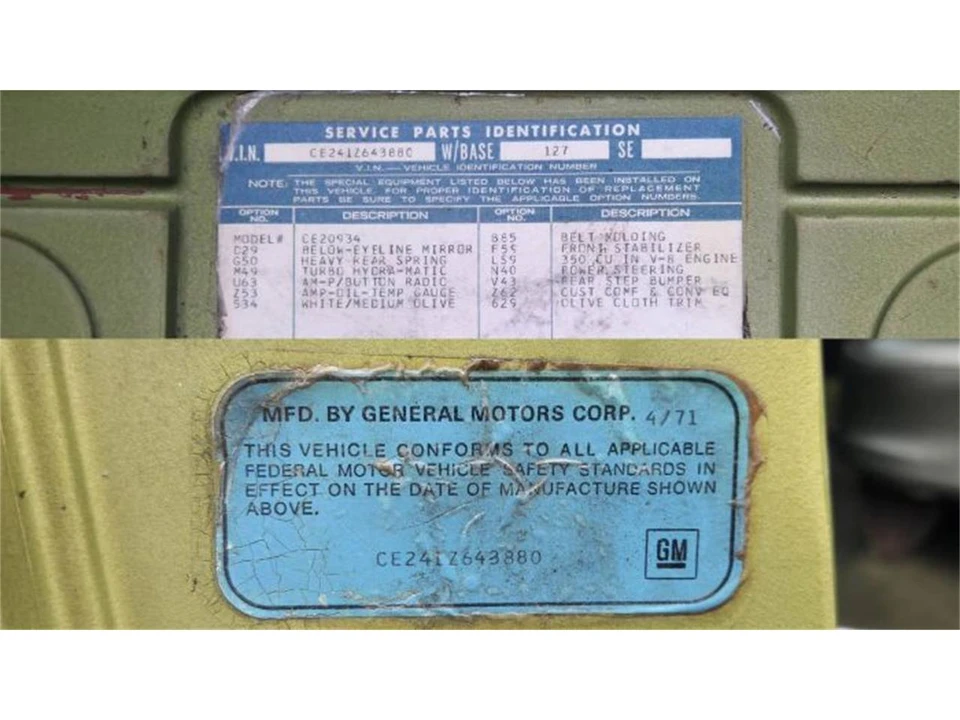 1971 Chevrolet C/K 2nd Gen - Image 7 of 21