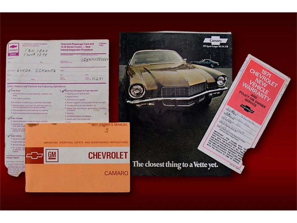 1971 Chevrolet Camaro 2nd Gen - Image 6 of 31
