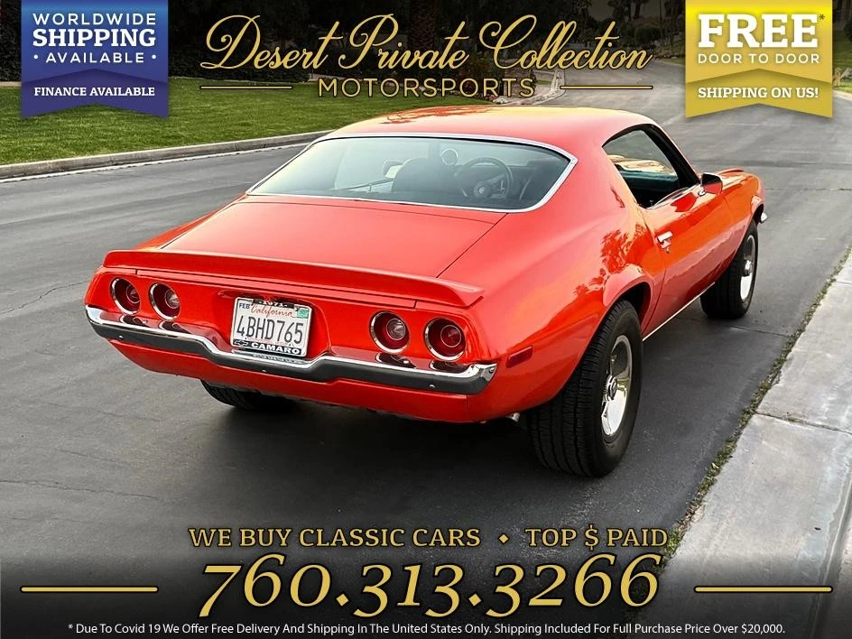 1971 Chevrolet Camaro 2nd Gen - Image 4 of 21