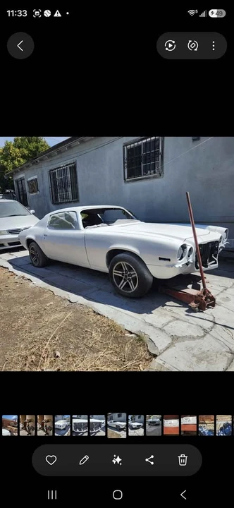 1971 Chevrolet Camaro 2nd Gen - Image 2 of 2