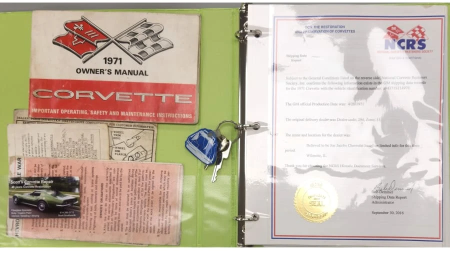 1971 Chevrolet Corvette C3 - Image 16 of 16