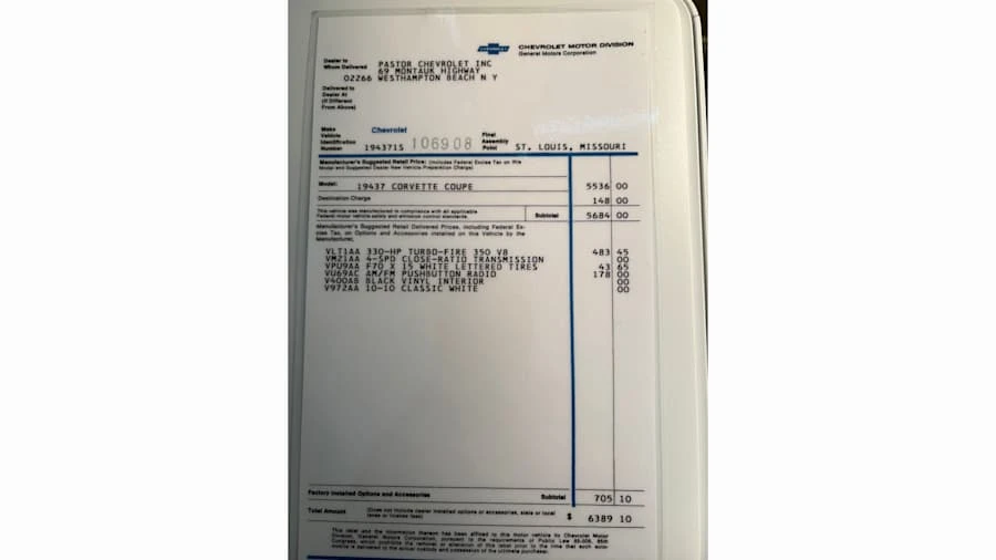 1971 Chevrolet Corvette C3 - Image 19 of 25