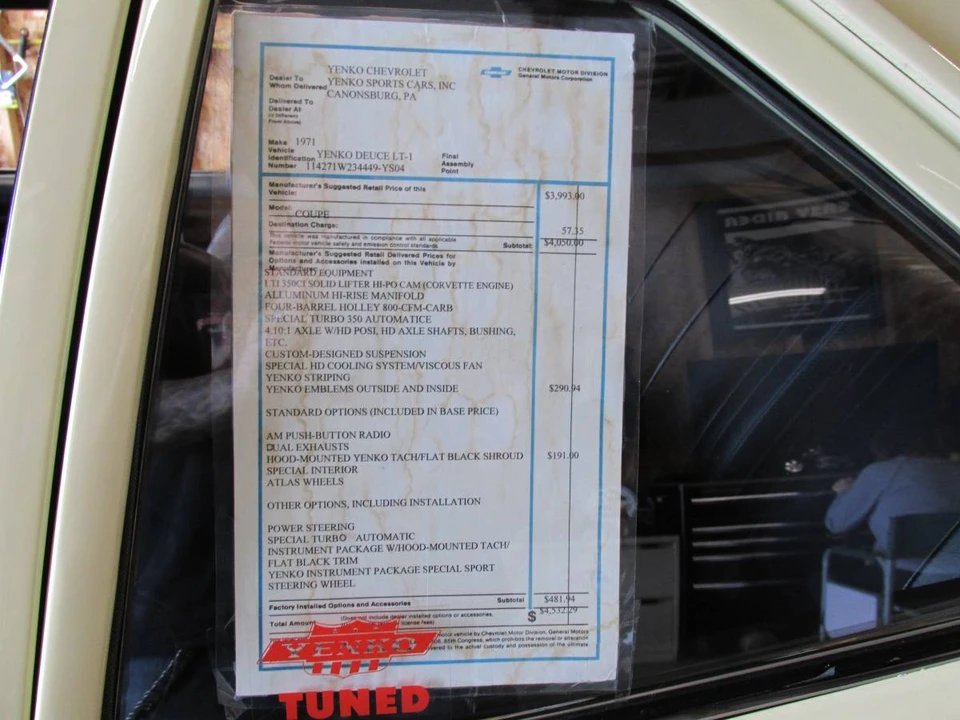 1971 Chevrolet Nova 3rd Gen - Image 22 of 22