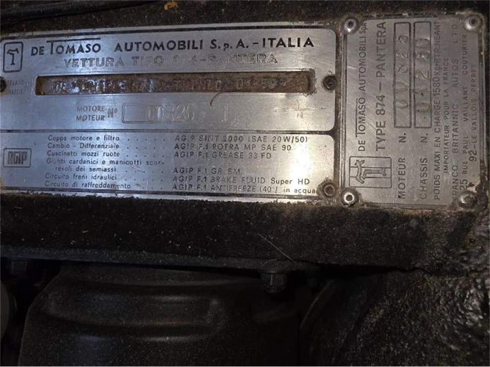 1971 DeTomaso Pantera - Image 12 of 25