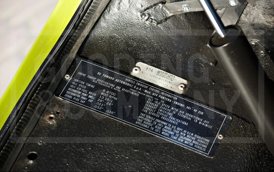 1971 DeTomaso Pantera - Image 17 of 19