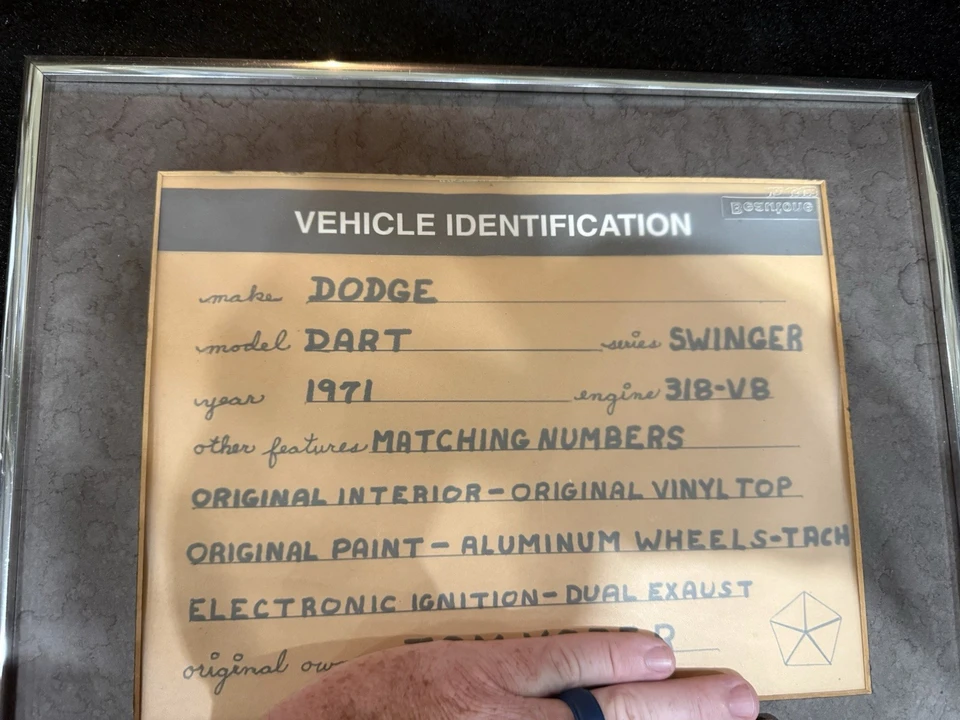 1971 Dodge Dart - Image 13 of 13