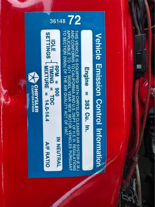 1971 Dodge Challenger 1st Gen - Image 9 of 16