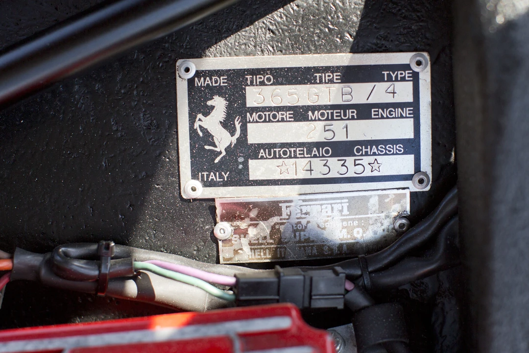 1971 Ferrari Daytona Berlinetta - Image 9 of 31
