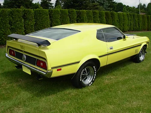 1971 Ford Mustang 429 SCJ Mach 1 Fastback