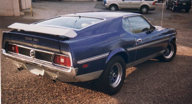 1971 Ford Mustang Mach 1 Fastback