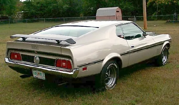 1971 Ford Mustang Mach 1 Fastback