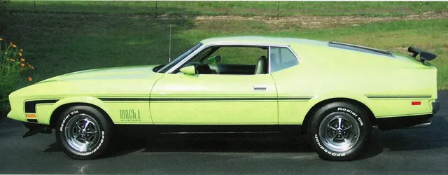 1971 Ford Mustang Mach 1 Fastback