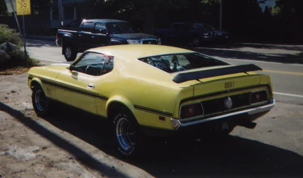 1971 Ford Mustang Mach 1 Fastback