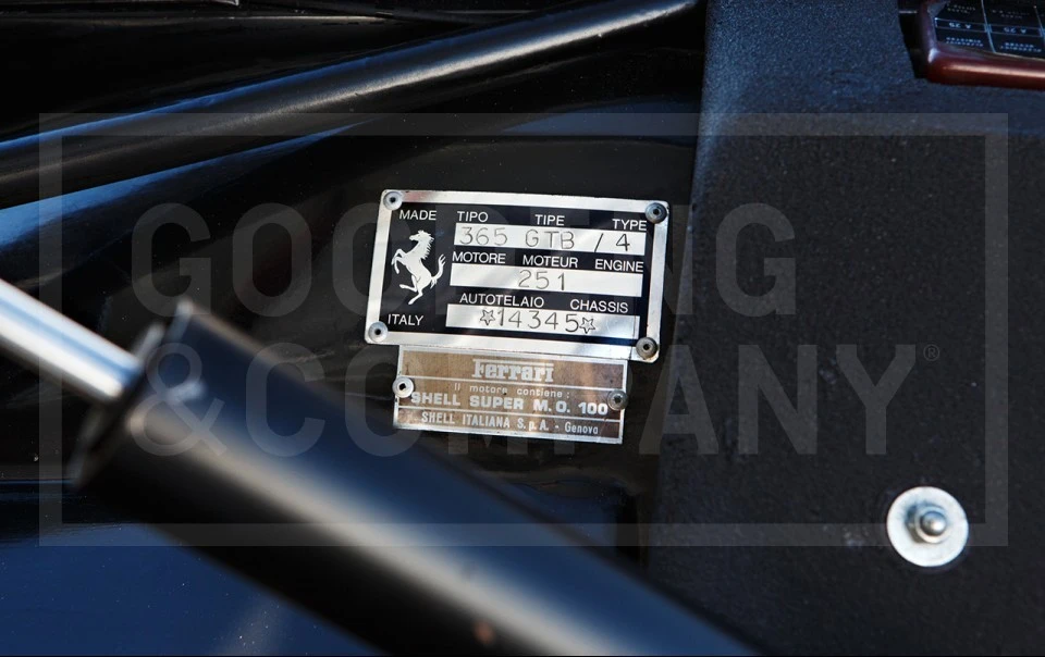 1971 Ferrari Daytona Berlinetta - Image 16 of 16