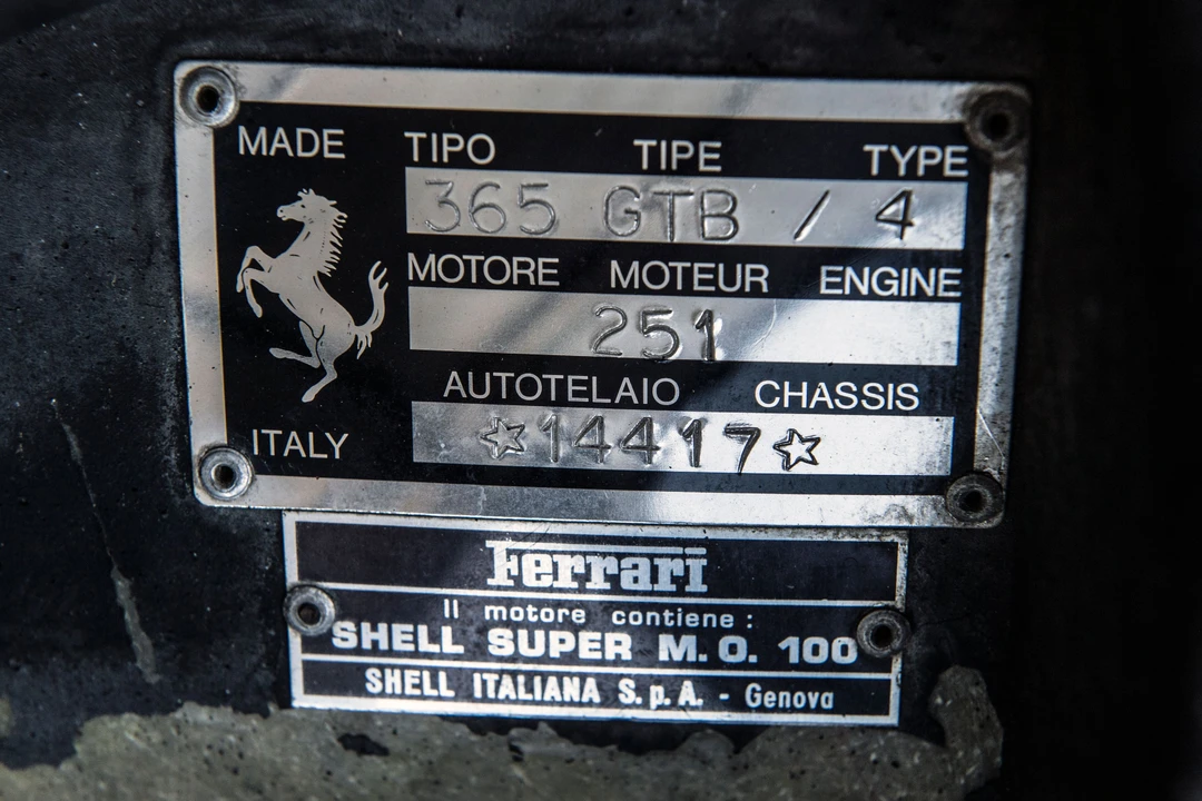 1971 Ferrari Daytona Berlinetta - Image 13 of 31