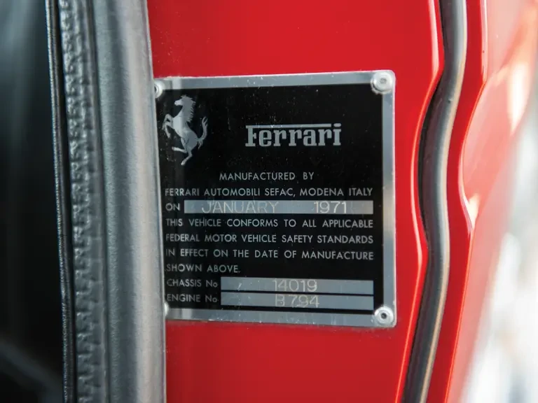 1971 Ferrari Daytona Berlinetta - Image 26 of 29