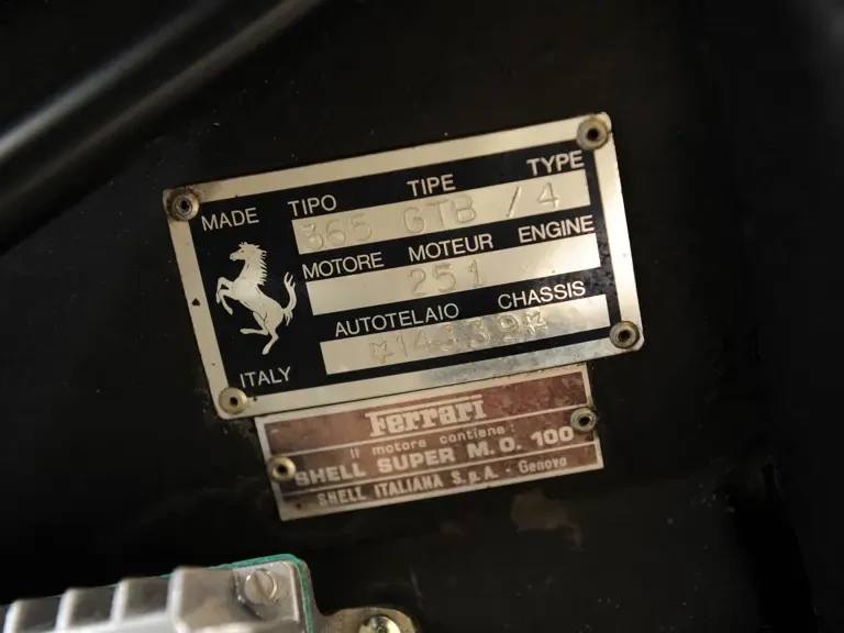 1971 Ferrari Daytona Berlinetta - Image 7 of 9