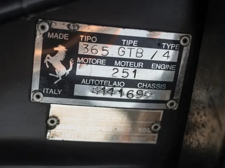 1971 Ferrari Daytona Berlinetta - Image 29 of 31