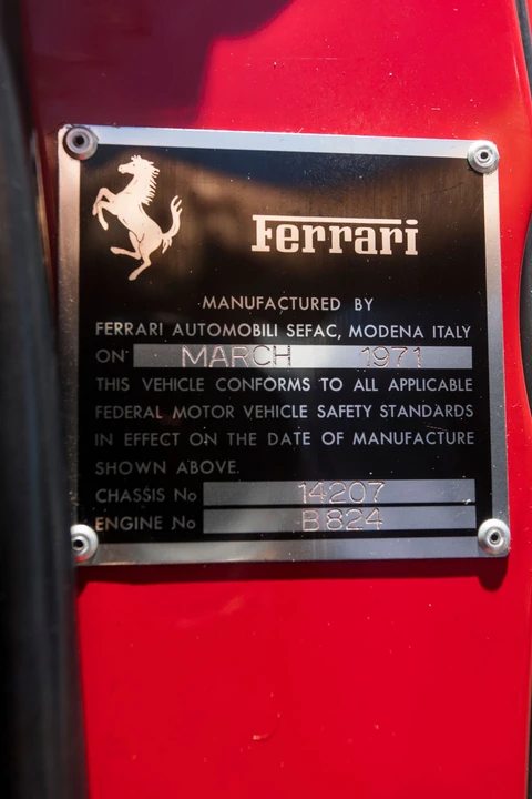 1971 Ferrari Daytona Berlinetta - Image 28 of 31