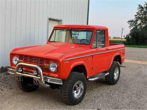 1971 Ford Bronco Half Cab