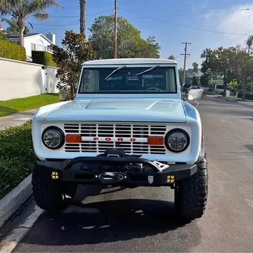 1971 Ford Bronco Half Cab