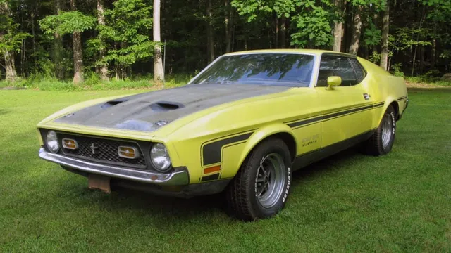 1971 Ford Mustang Boss 351 Fastback