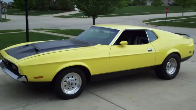 1971 Ford Mustang Fastback