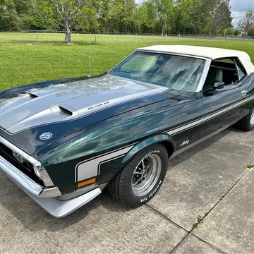 1971 Ford Mustang Convertible M Code