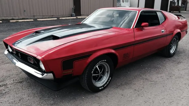 1971 Ford Mustang Mach 1