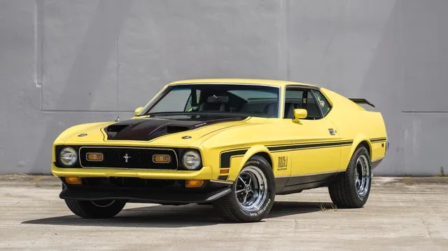 1971 Ford Mustang Mach 1 Fastback