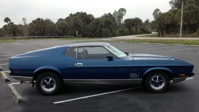 1971 Ford Mustang Mach 1