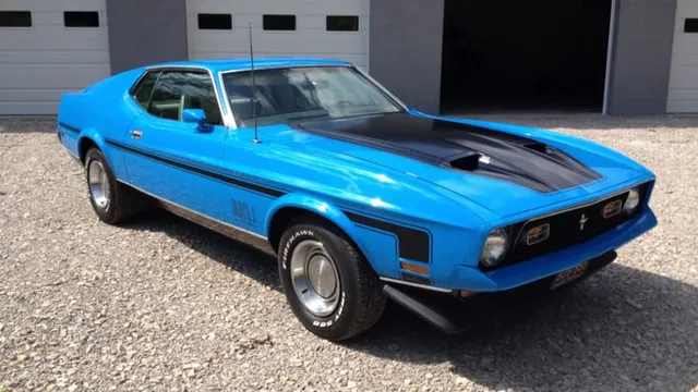 1971 Ford Mustang Mach 1 Fastback