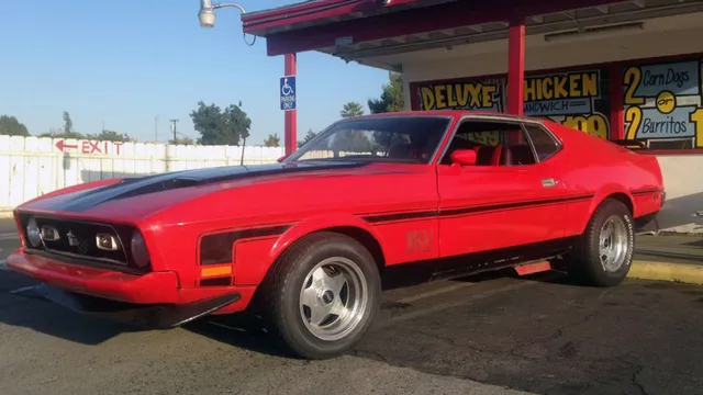 1971 Ford Mustang Mach 1 Fastback