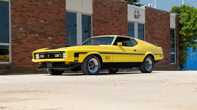 1971 Ford Mustang Mach 1 Fastback