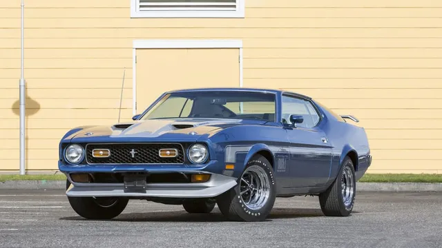 1971 Ford Mustang Mach 1