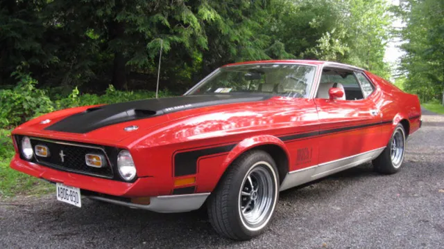 1971 Ford Mustang Mach 1