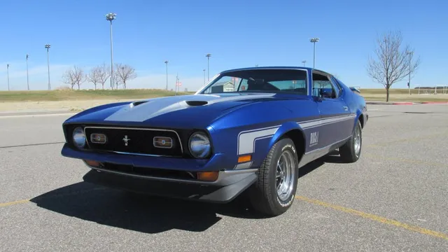 1971 Ford Mustang Mach 1