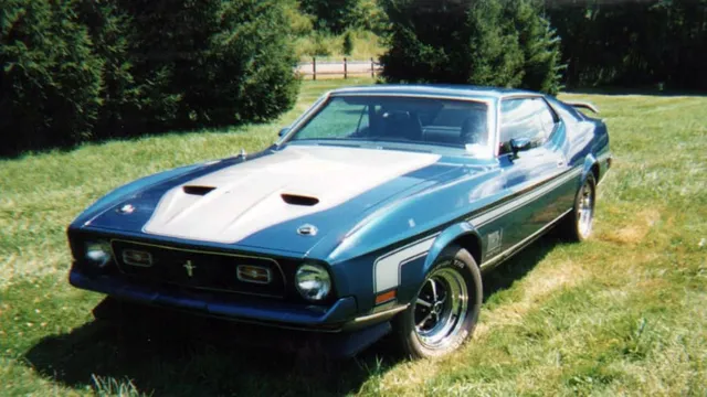 1971 Ford Mustang Mach 1