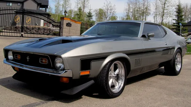 1971 Ford Mustang Mach 1 Fastback