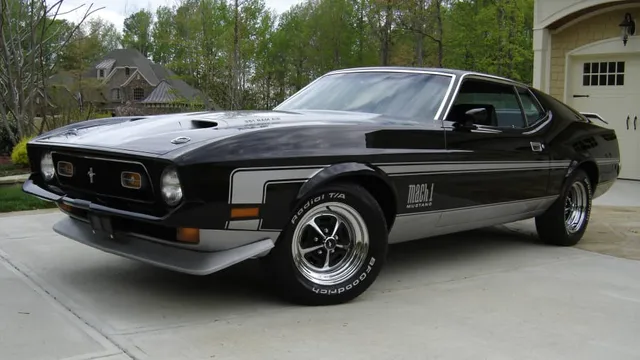 1971 Ford Mustang Mach 1 Fastback