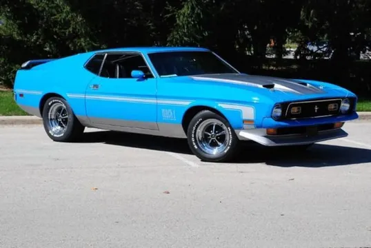 1971 Ford Mustang Mach 1 Fastback