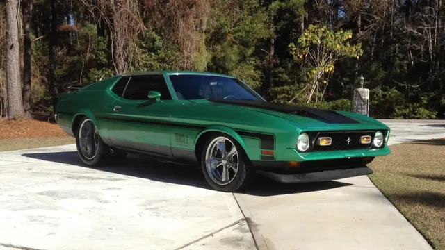 1971 Ford Mustang Mach 1