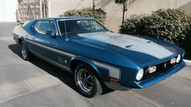 1971 Ford Mustang T-5 Mach 1