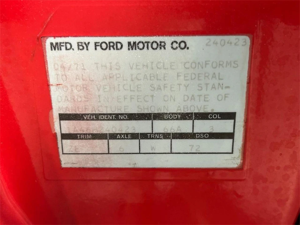 1971 Ford Ranchero 5th-7th Gen - Image 16 of 31