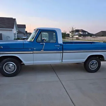 1971 Ford F-100 Ranger Long Bed
