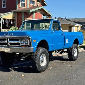 1971 GMC 2500 HD Regular Cab Long Bed