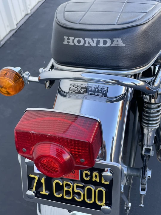 1971 Honda CB500 & CB550 - Image 20 of 31