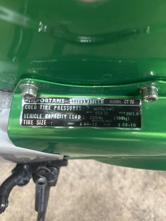 1971 Honda CT70 - Image 27 of 27