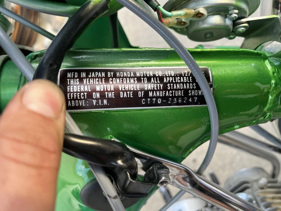 1971 Honda CT70 - Image 24 of 27
